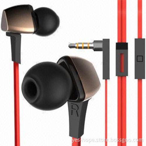 Mobile phone metal earphone